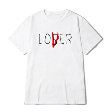 Pennywise Movie It Losers Club T Shirt Men Women Casual Cotton Short Sleeve Loser Lover It Inspired T-Shirt Tops Fast shipping URB1™ Vêtements Streetwear URB1™ Vêtements Streetwear penn