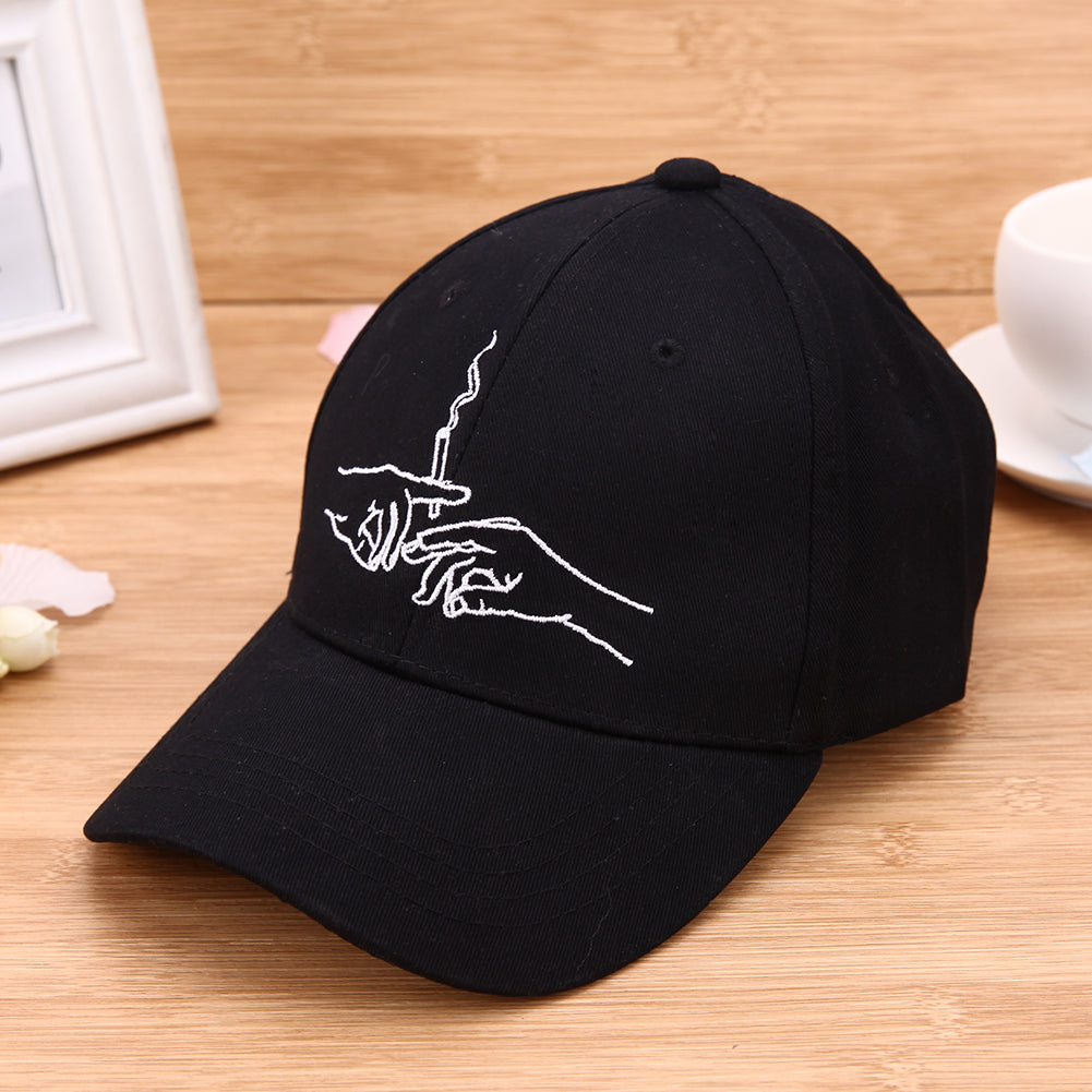 "SMOKE" Casquette baseball Streetwear Noir - URB1™ - URB1™ Vêtements Streetwear mode boutique streetwear shop