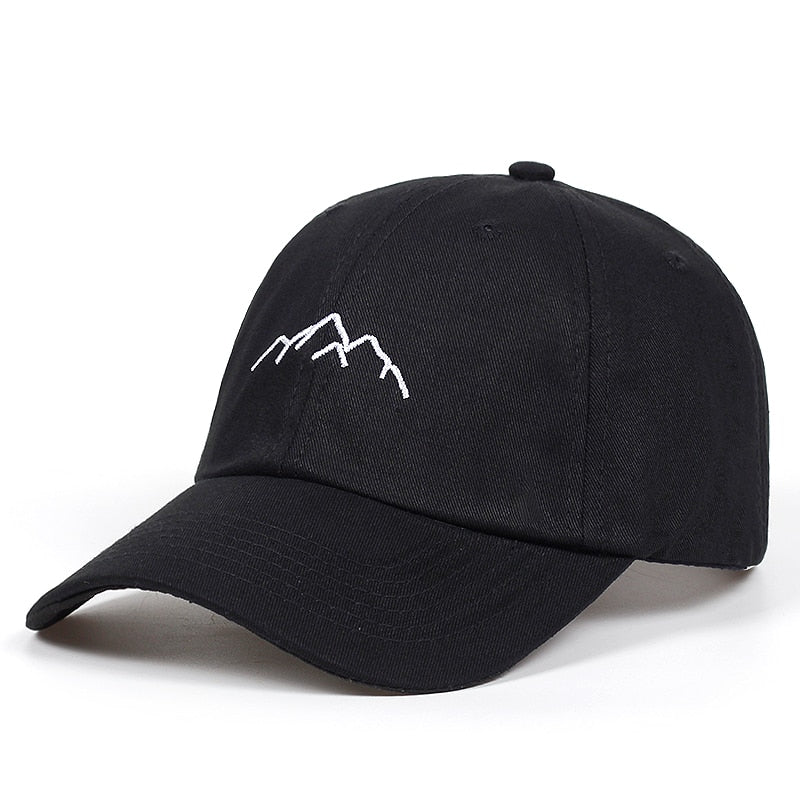"MOUNTAIN" Casquette Baseball Streetwear Noir - URB1™ - URB1™ Vêtements Streetwear mode boutique streetwear shop