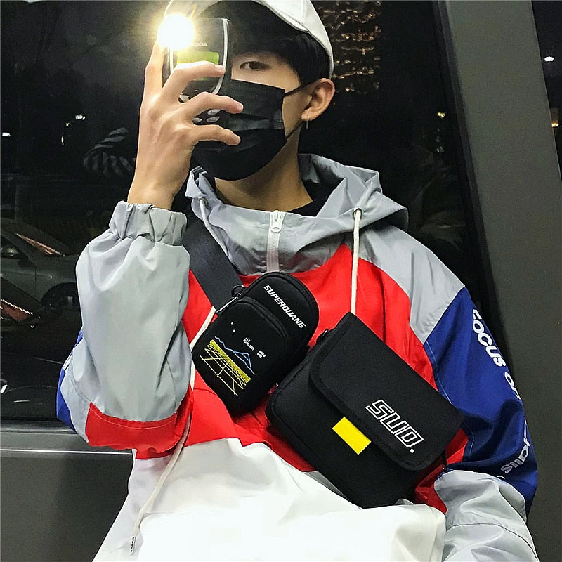 "SUD." Sacoche Banane Streetwear - URB1™ - URB1™ Vêtements Streetwear mode boutique streetwear shop