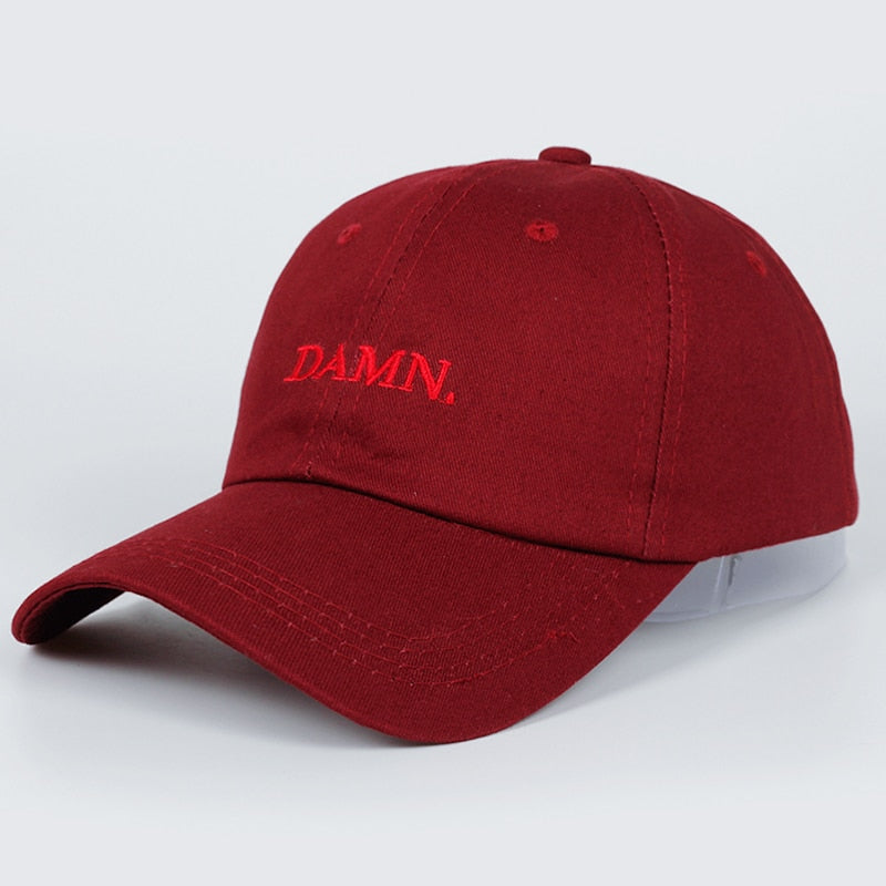Unisex Spring summer DAMN Hats Embroidered Earth Dad Hat Hip Hop cap Kendrick lamar Rapper Snapback hats Baseball Cap wholesale URB1-vetements-streetwear URB1-vetements-streetwear unisex-spri