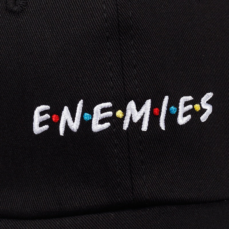 "ENEMIES" Casquette Baseball Streetwear - URB1™ - URB1™ Vêtements Streetwear mode boutique streetwear shop