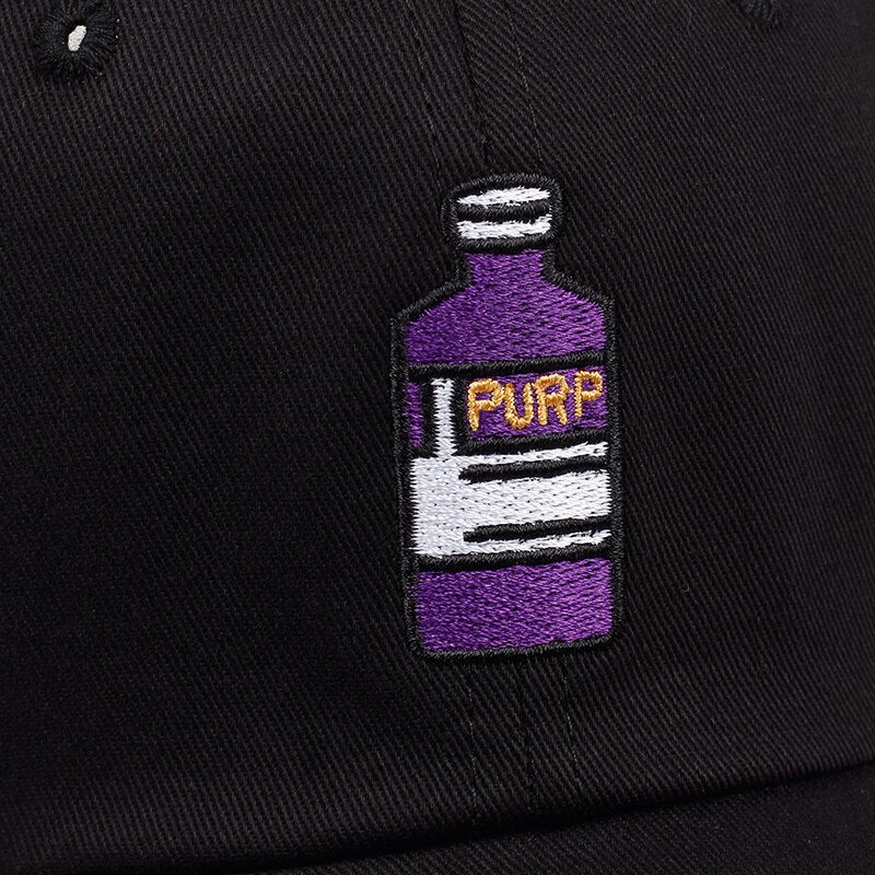 2018 new brand baseball cap Violet Adult Bottle Embroidered Dad Hat men women Hip hop fashion snapback cap hats wholesale - URB1™ Vêtements Streetwear mode boutique streetwear shop