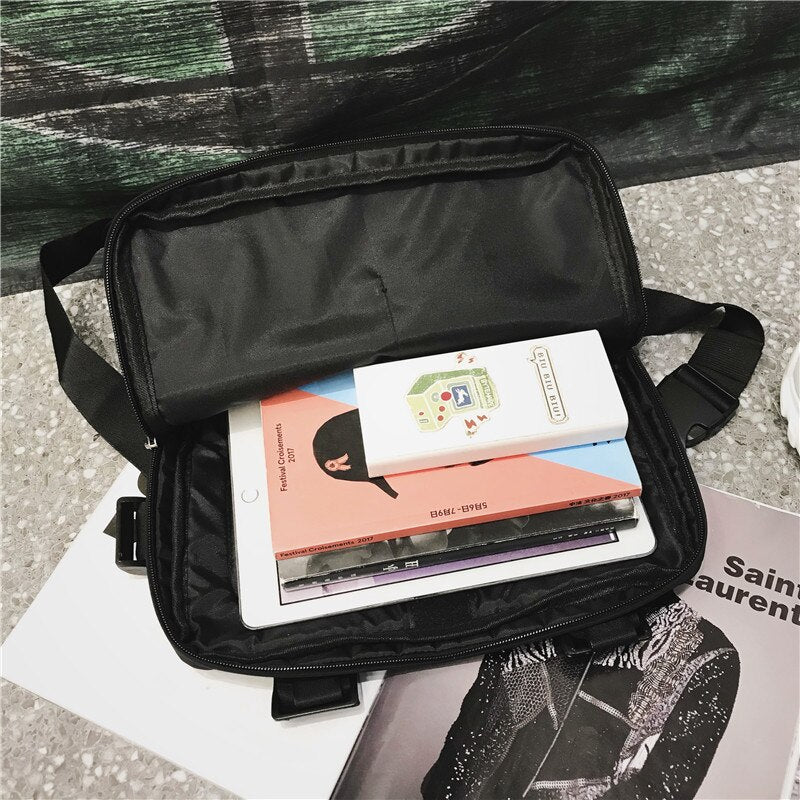 "TACTICAL" Sacoche Ventrale Streetwear Noir - URB1™ - URB1™ Vêtements Streetwear mode boutique streetwear shop