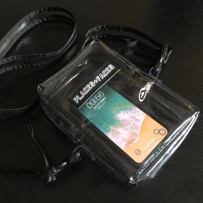 "PLACES+FACES" Sacoche Translucide - URB1™ - URB1™ Vêtements Streetwear mode boutique streetwear shop