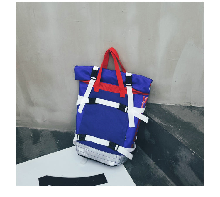 "DUANGBAGS" Sac à Dos à Sangles Streetwear Bleu - URB1™ - URB1™ Vêtements Streetwear mode boutique streetwear shop