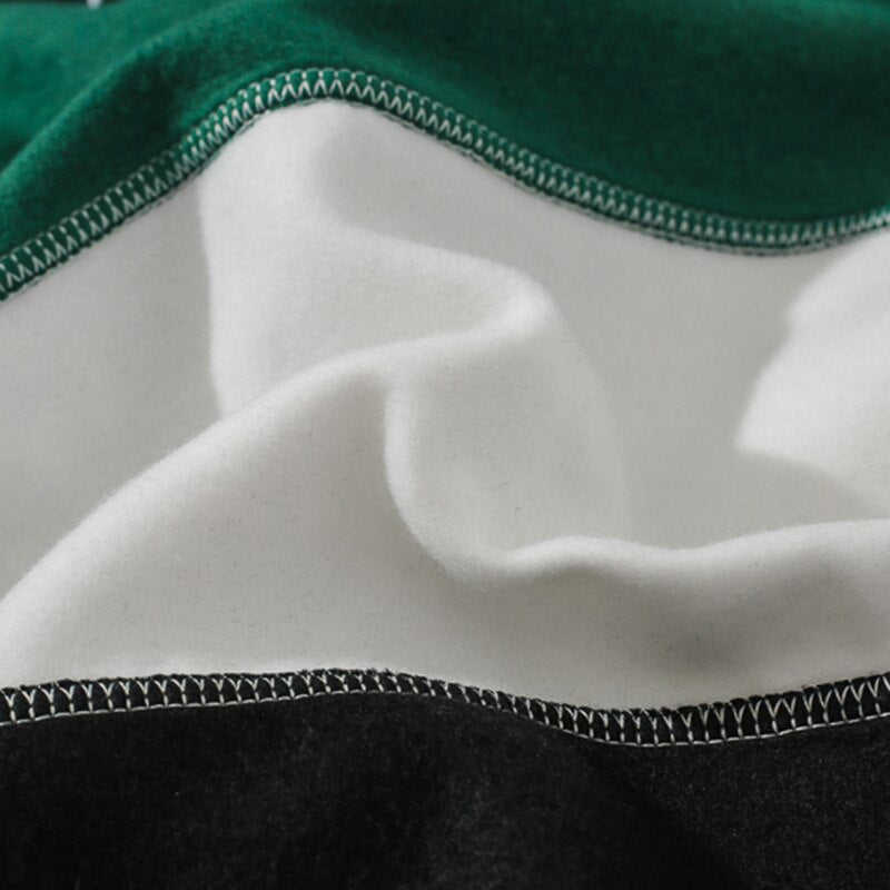 Aelfric Eden Fashion Hoodies Sweatshirts Men 2018 Color Patchwork Pullover Casual Streetwear Letter Printed Hip Hop Hoodies UP16 - URB1™ Vêtements Streetwear mode boutique streetwear shop