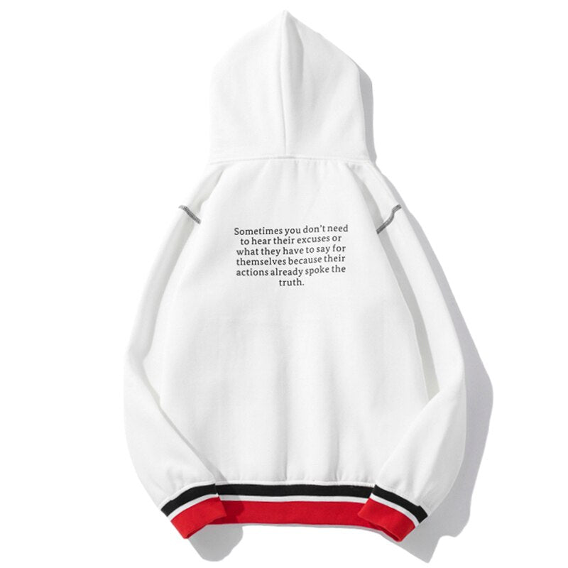 "UFB" sweatshirt hoodie à capuche Blanc - URB1™ - URB1™ Vêtements Streetwear mode boutique streetwear shop