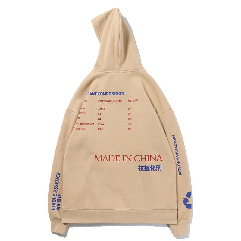 GONTHWID Lemon Tea Printed Fleece Pullover Hoodies Men/Women Casual Hooded Streetwear Sweatshirts Hip Hop Harajuku Male Tops URB1™ Vêtements Streetwear URB1™ Vêtements Streetwear gonthw