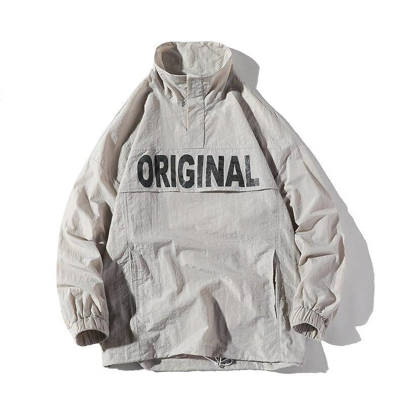 "ORIGINAL" Veste coupe vent streetwear Vert - URB1™ - URB1™ Vêtements Streetwear mode boutique streetwear shop