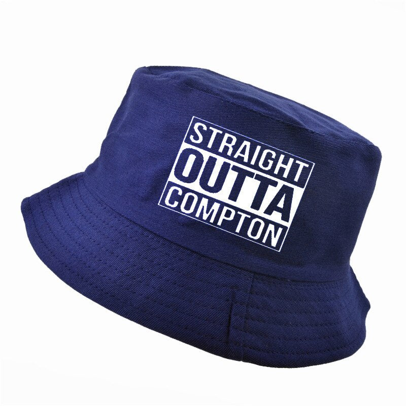 Straight Outta Compton NWA California GOTHIC Eazy E NWA Dr. Dre hip hop bucket hat Men women Cotton Summer panama fisherman hat URB1™ Vêtements Streetwear URB1™ Vêtements Streetwear str