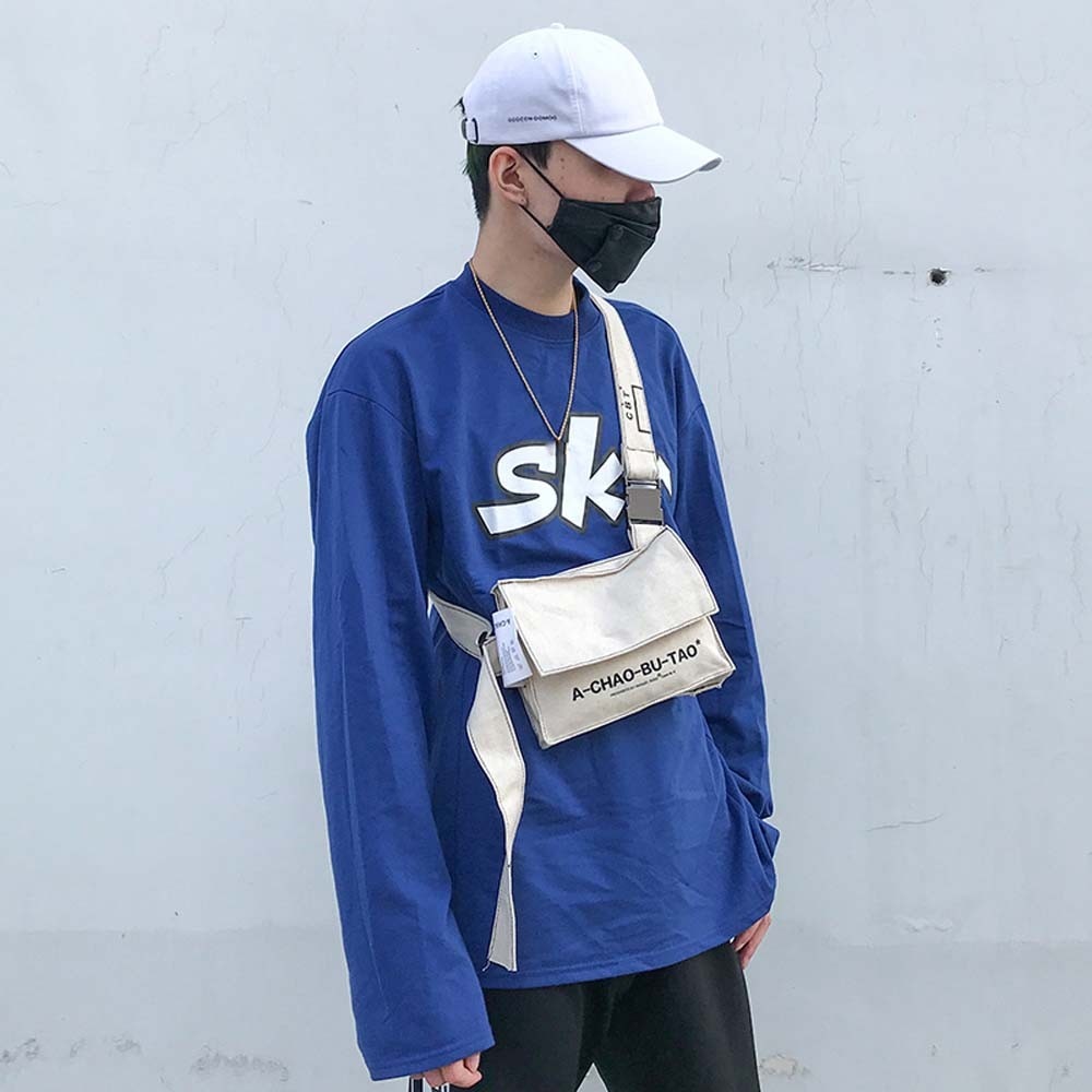 Sleeper #401 2018 Unisex Vintage Canvas Bag Shoulder Bag Messenger Bag Chest Bags Cross body simple design hot saleFree Shipping URB1™ Vêtements Streetwear URB1™ Vêtements Streetwear sl
