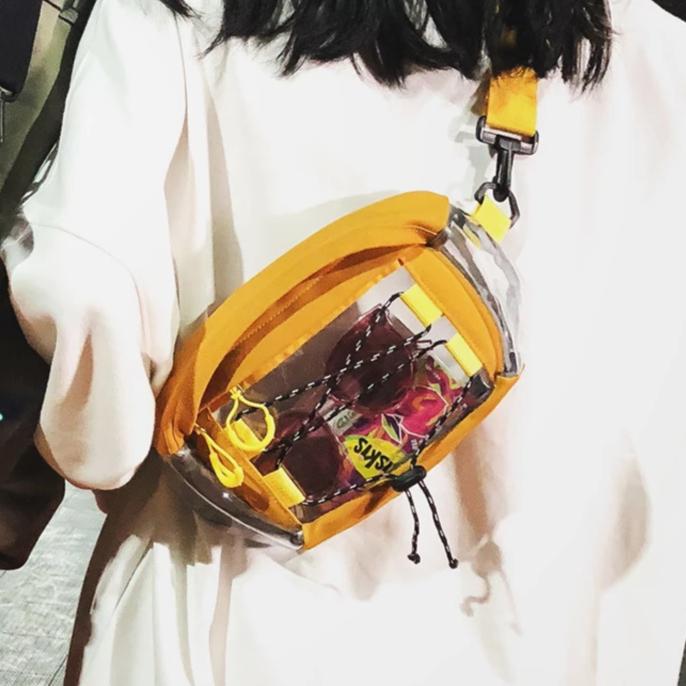 "KLEAR" Sacoche Banane Jaune - URB1™ - URB1™ Vêtements Streetwear mode boutique streetwear shop