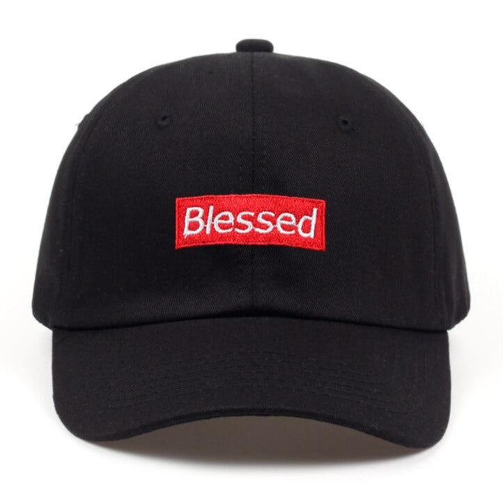 brand men women fashion Blessed Custom Unstructured Dad Hat Adjustable baseball Cap New 2018 URB1™ Vêtements Streetwear URB1™ Vêtements Streetwear brand-men-women-fashion-blessed-custom