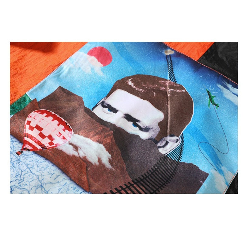 Una Reta Jackets Mens New Hip Hop Brand Thin Tracksuit Coat Fashion Casual Streetwear Man Pattern Stitching Baseball Jacket URB1™ Vêtements Streetwear URB1™ Vêtements Streetwear una-ret