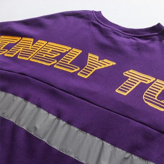 DARK ICON 3M Reflection Drop Shoulder Men's Sweatshirt 2019 Autumn Adjustable Hem with Elastic Sweatshirts Men Streetwear URB1™ Vêtements Streetwear URB1™ Vêtements Streetwear dark-icon