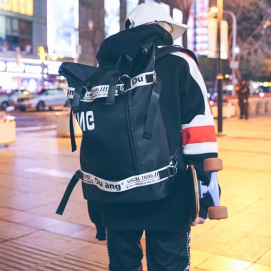 "DU ANG"  Sac à dos à Sangles Streetwear - URB1™ - URB1™ Vêtements Streetwear mode boutique streetwear shop