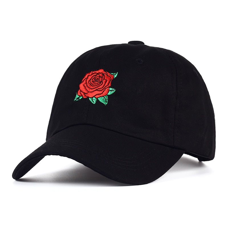"ROSES" Casquette streetwear Noir -URB1™ - URB1™ Vêtements Streetwear mode boutique streetwear shop