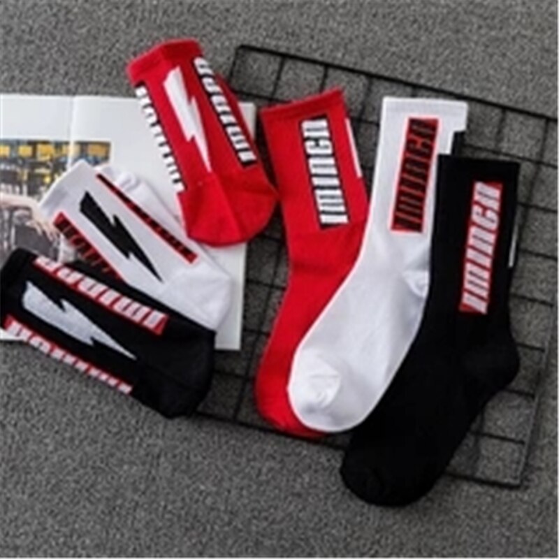 "DC MNIC" Chaussettes Montantes Streetwear Blanc - URB1™ - URB1™ Vêtements Streetwear mode boutique streetwear shop