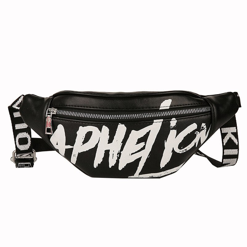 Waist Bags For Women 2019 New Fashion Ladies Banana Belt Fanny Pack Trend Girl Hip Hop Letter Crossbody Bag PU Shoulder Bags Hot URB1™ Vêtements Streetwear URB1™ Vêtements Streetwear wa