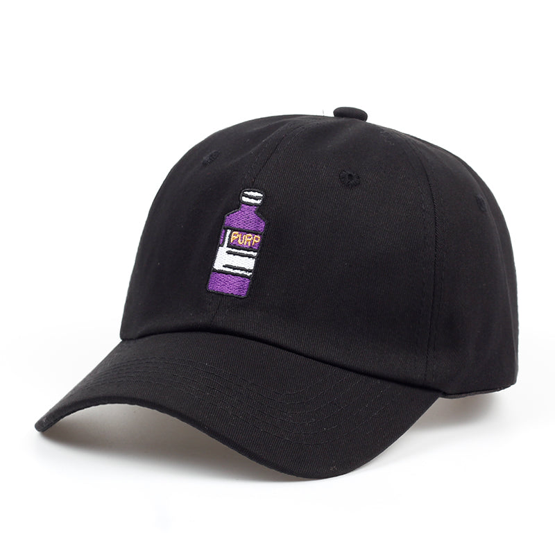 2018 new brand baseball cap Violet Adult Bottle Embroidered Dad Hat men women Hip hop fashion snapback cap hats wholesale - URB1™ Vêtements Streetwear mode boutique streetwear shop