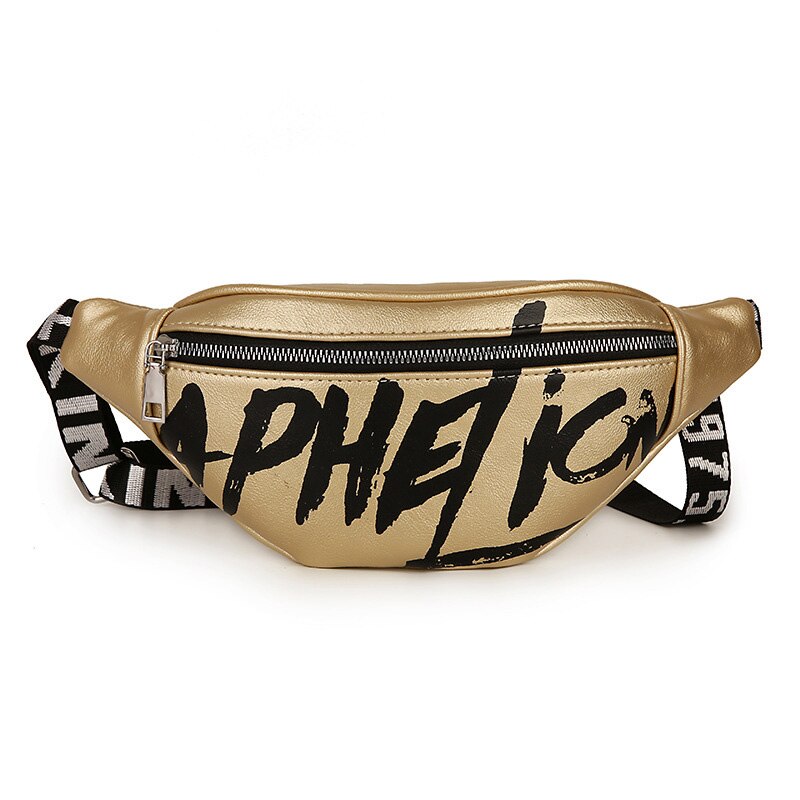 Waist Bags For Women 2019 New Fashion Ladies Banana Belt Fanny Pack Trend Girl Hip Hop Letter Crossbody Bag PU Shoulder Bags Hot URB1™ Vêtements Streetwear URB1™ Vêtements Streetwear wa