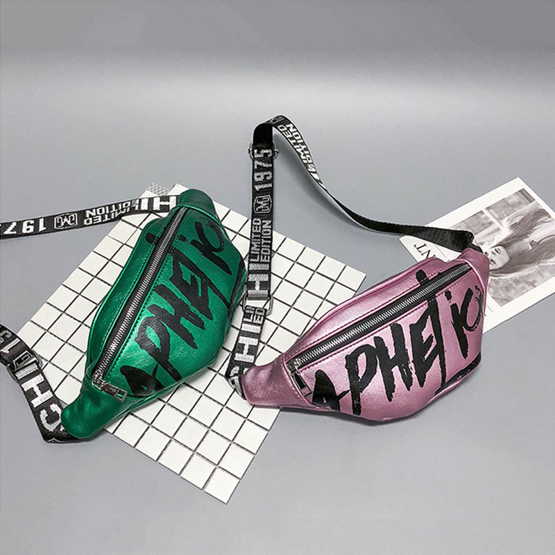 Waist Bags For Women 2019 New Fashion Ladies Banana Belt Fanny Pack Trend Girl Hip Hop Letter Crossbody Bag PU Shoulder Bags Hot URB1™ Vêtements Streetwear URB1™ Vêtements Streetwear wa