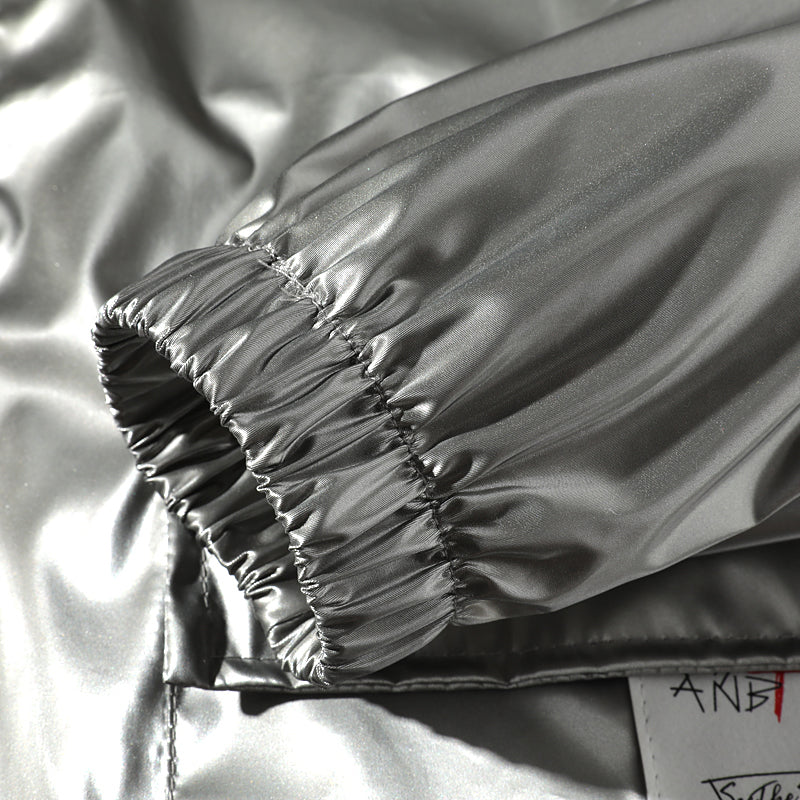 "KHROM" Veste Doudoune Argenté Streetwear - URB1™ - URB1™ Vêtements Streetwear mode boutique streetwear shop