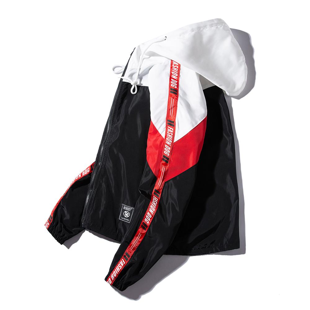 LES KOMAN Spring Autumn Men/Women Jacket Couple Casul Streetwear Hooded Sports Coats Windbreaker Outwear URB1™ Vêtements Streetwear URB1™ Vêtements Streetwear les-koman-spring-autumn-me