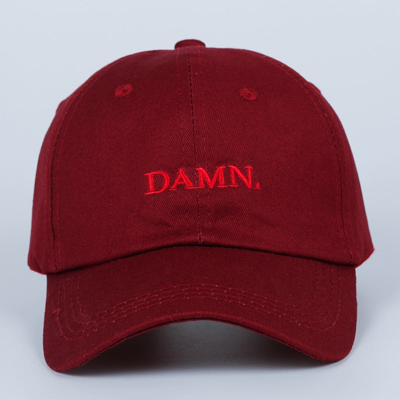 Unisex Spring summer DAMN Hats Embroidered Earth Dad Hat Hip Hop cap Kendrick lamar Rapper Snapback hats Baseball Cap wholesale URB1-vetements-streetwear URB1-vetements-streetwear unisex-spri