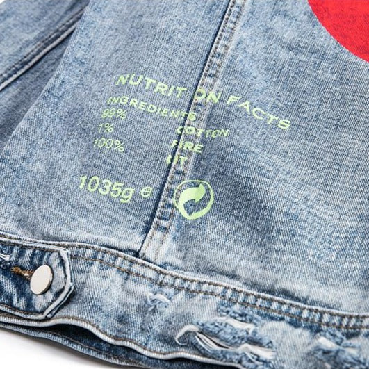 Dark Icon Back Printed Street Fashion Jeans Jacket Men Turn-down Collar Ripped Denim Jackets Streetwear Clothing URB1™ Vêtements Streetwear URB1™ Vêtements Streetwear dark-icon-back-pri