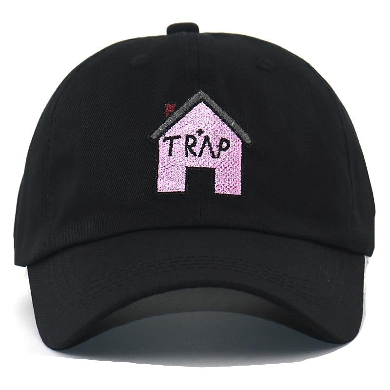 Pure Cotton TRAP house cap fashion Baseball Caps Trap Music 2 Chainz Album Rap LP Dad Hat Hip Hop hats all matched wholesale URB1™ Vêtements Streetwear URB1™ Vêtements Streetwear pure-c