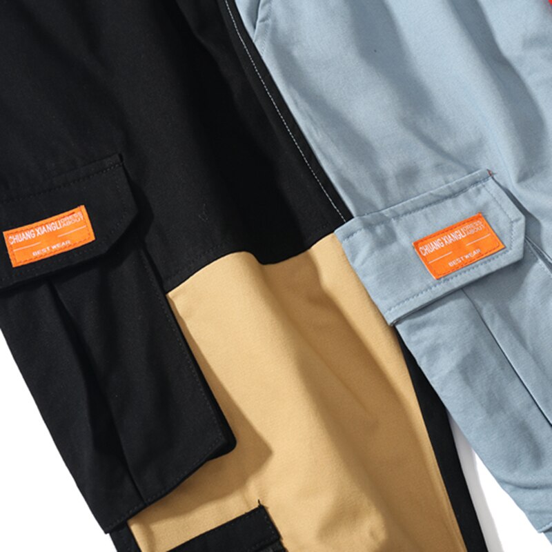 "CGO" Pantalon cargo Streetwear Bleu - URB1™ - URB1™ Vêtements Streetwear mode boutique streetwear shop