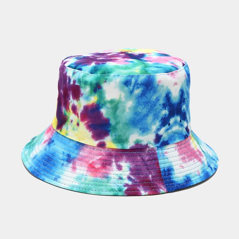Hot Selling 3D Pattern Bucket Hat Fisherman Hat Tie-dye Double-sided Beach Hat Women's Summer Panama Bob Cap Outdoor Sunscreen URB1™ Vêtements Streetwear URB1™ Vêtements Streetwear hot-