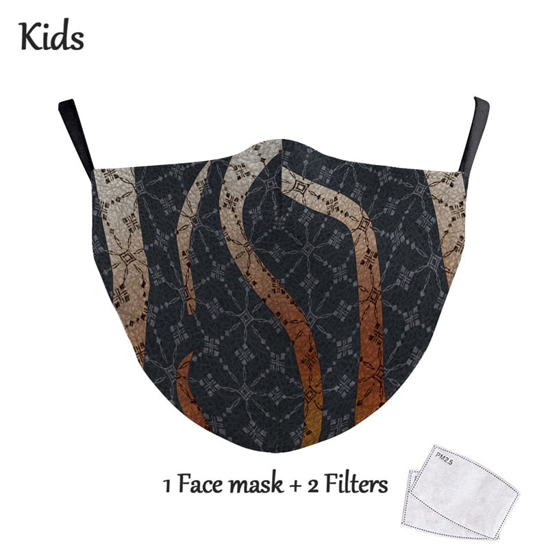 NADANBAO Adult Kid Star War Cosplay Print Face Mask Adult Kid Washable Masks Fabric Reusable PM2.5 Filters Dust Proof URB1™ Vêtements Streetwear URB1™ Vêtements Streetwear nadanbao-adul