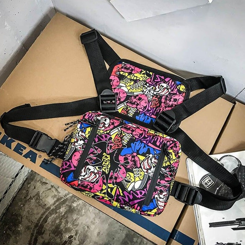 Tactical Chest Bags For Men New Trend Motorcycle Function Chest Rig Bags For Women Casual Travel Waist Pack Male Hip Hop Pocket URB1™ Vêtements Streetwear URB1™ Vêtements Streetwear tac