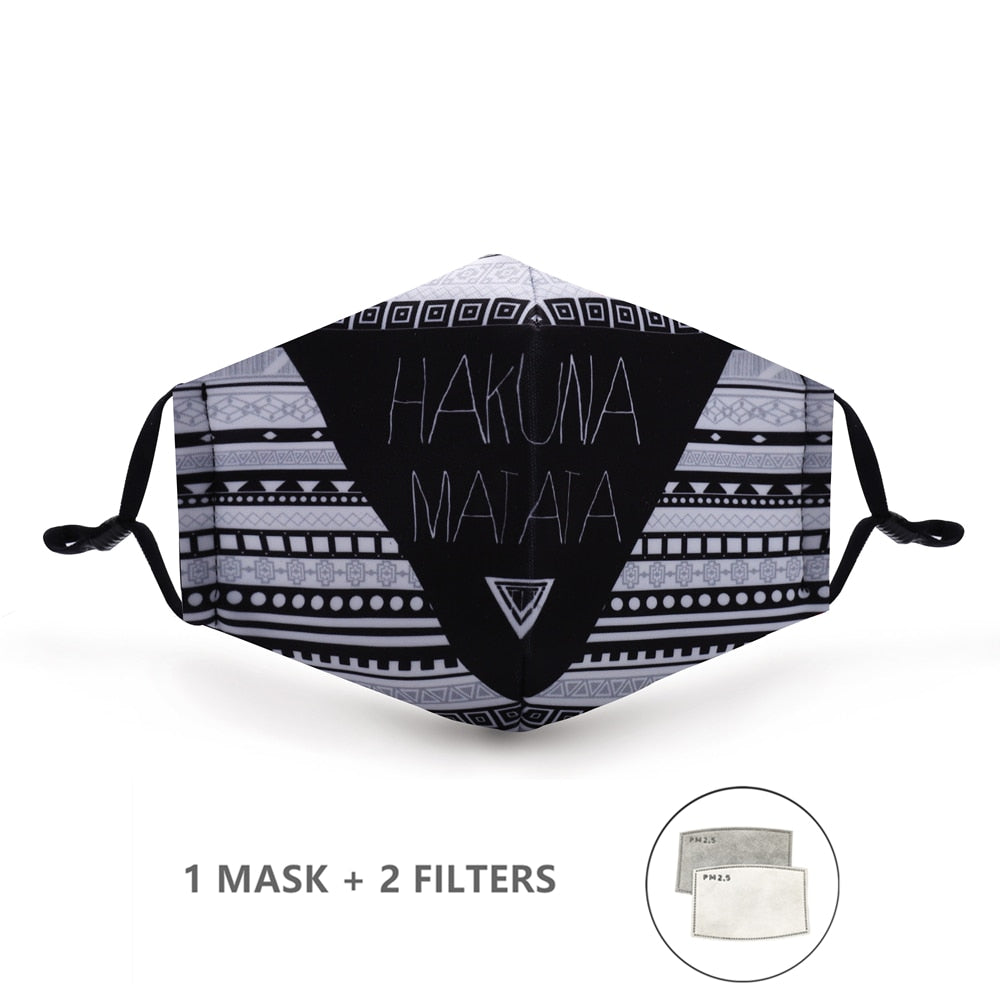 Reusable Mouth Mask Washable British Protective PM2.5 Filter Mask Anti Dust Face Mask Windproof Mouth-muffle Anti Flu Mask URB1™ Vêtements Streetwear URB1™ Vêtements Streetwear reusable