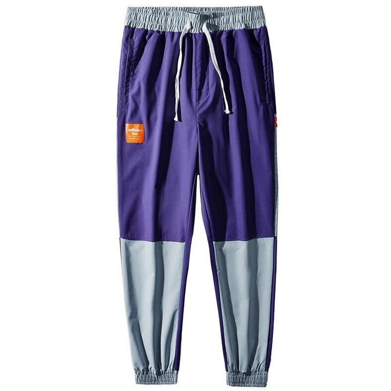 2019 Hip Hop Pants Joggers Streetwear Men Harajuku Sweatpants Color Block Patchwork Harem Pants Autumn Track Trousers Hipster URB1™ Vêtements Streetwear URB1™ Vêtements Streetwear 2019-