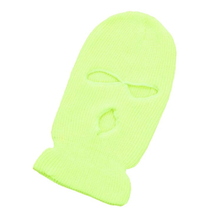 Full Face Cover Mask Three 3 Hole Balaclava Knit Hat Army Tactical CS Winter Ski Cycling Mask Beanie Hat Scarf Warm Face Masks URB1™ Vêtements Streetwear URB1™ Vêtements Streetwear full