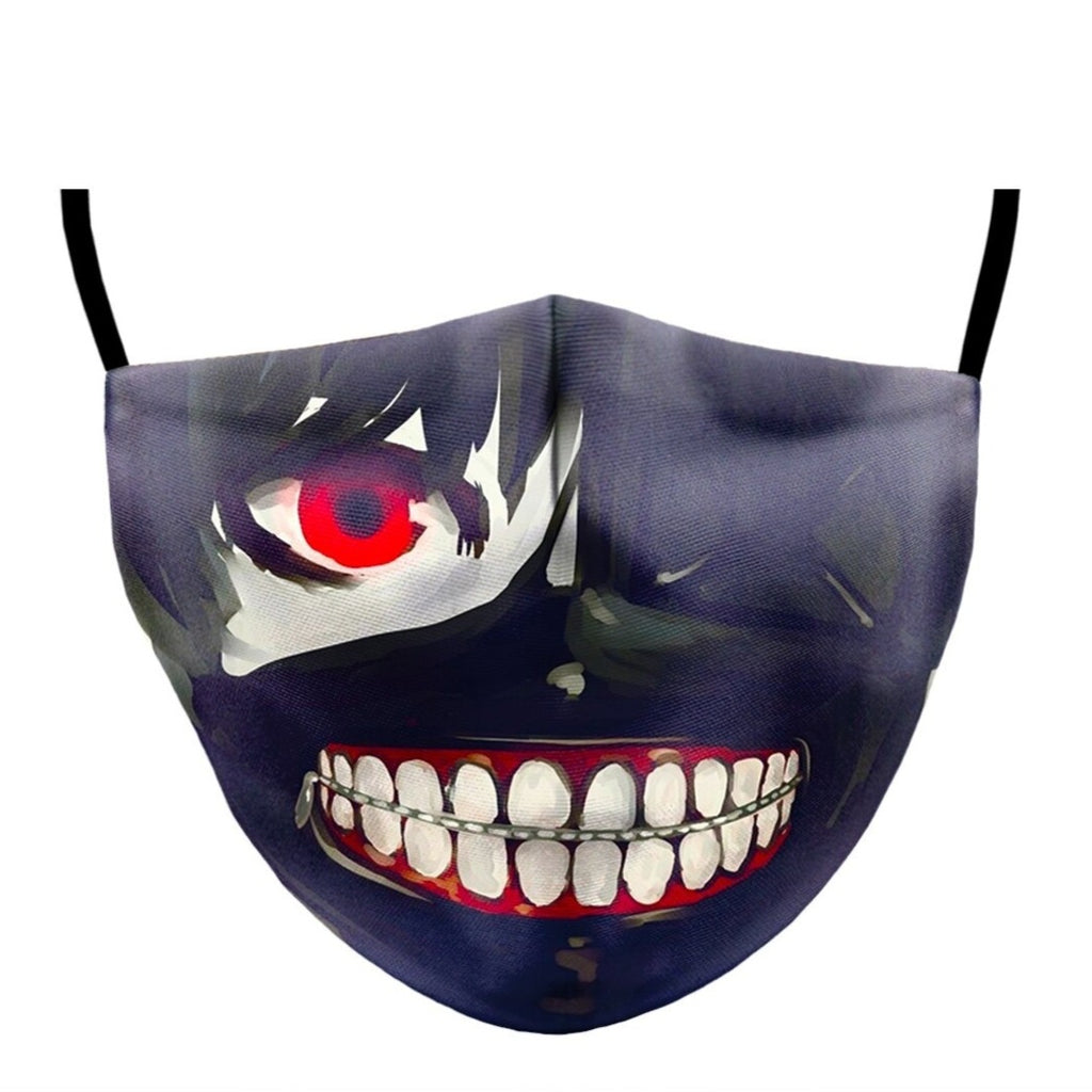 Fashion Marvel Printing Mouth Mask Reusable Washable PM2.5 Filter Adult Mouth Mask Dust Face Masks Anti Bacteria Proof Flu Mask URB1™ Vêtements Streetwear URB1™ Vêtements Streetwear fas
