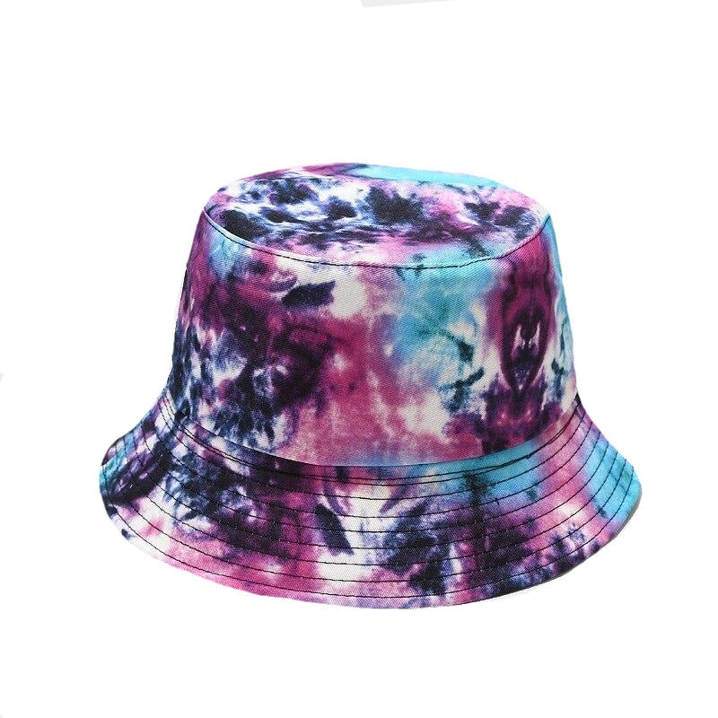 Hot Selling 3D Pattern Bucket Hat Fisherman Hat Tie-dye Double-sided Beach Hat Women's Summer Panama Bob Cap Outdoor Sunscreen URB1™ Vêtements Streetwear URB1™ Vêtements Streetwear hot-