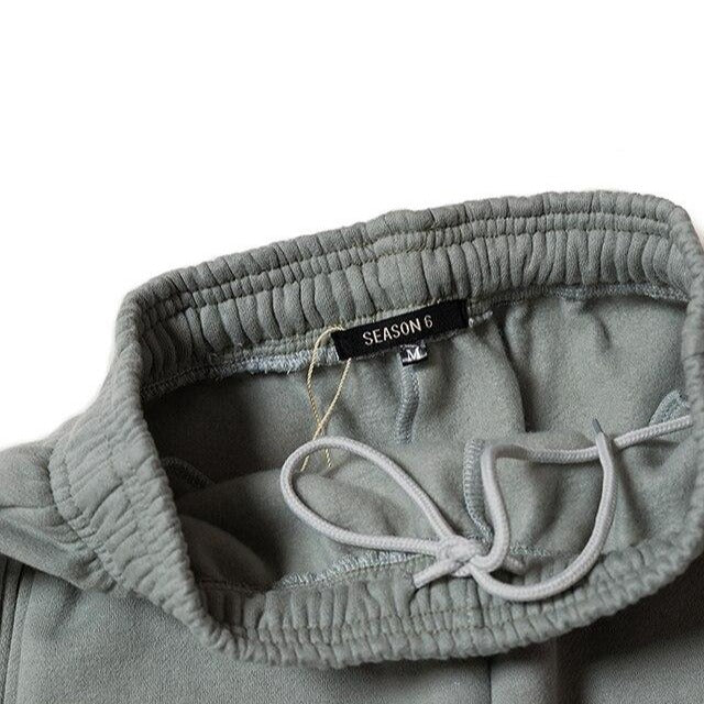 Kanye West Sweatpants Solid Colors Season 6 Pants High Quality Plus Velvet Trousers Kardashian Pants URB1™ Vêtements Streetwear URB1™ Vêtements Streetwear kanye-west-sweatpants-solid-co