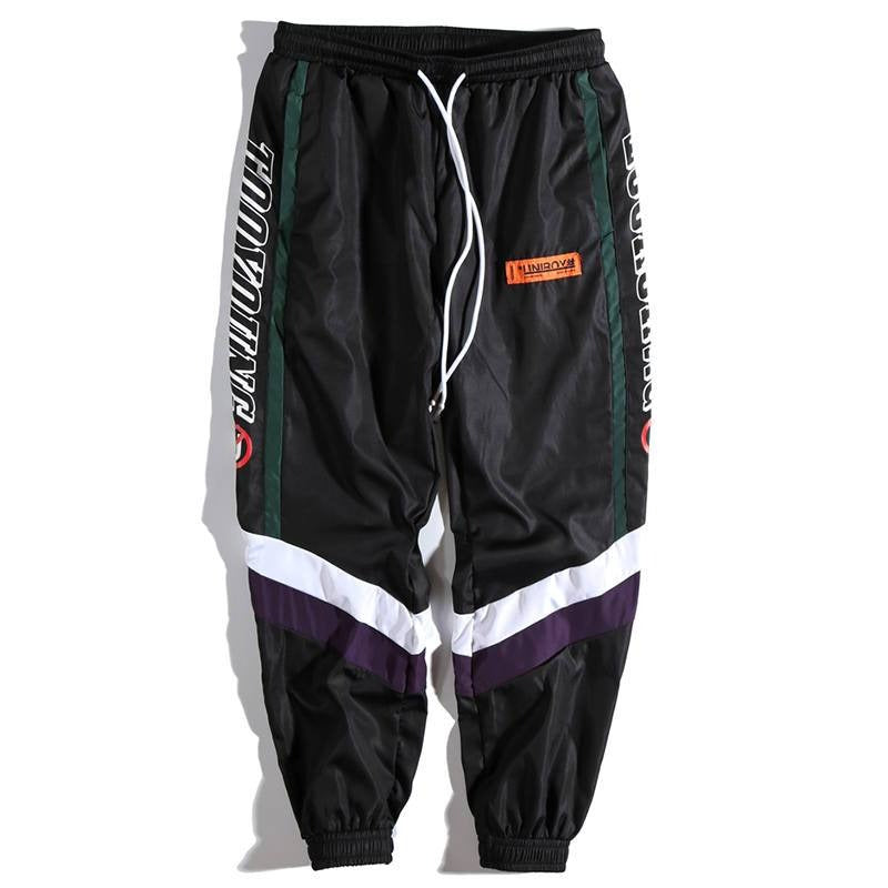 Harajuku Pant Joggers Retro Color Block Patchwork Hip Hip Harem Pant Streetwear Thin Sweatpant Trousers 2018 Track Pant Autumn URB1™ Vêtements Streetwear URB1™ Vêtements Streetwear hara
