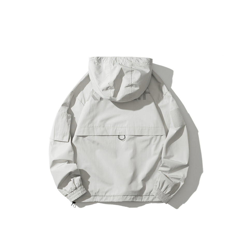 2019 New Black Cargo Jackets Windbreaker Men Streetwear Tactical Jacket Pullover Multi-pocket Male 2019 Autumn Hoody Coat GM659 URB1™ Vêtements Streetwear URB1™ Vêtements Streetwear 201