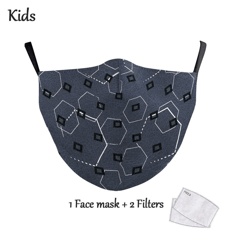 NADANBAO Adult Kid Star War Cosplay Print Face Mask Adult Kid Washable Masks Fabric Reusable PM2.5 Filters Dust Proof URB1™ Vêtements Streetwear URB1™ Vêtements Streetwear nadanbao-adul