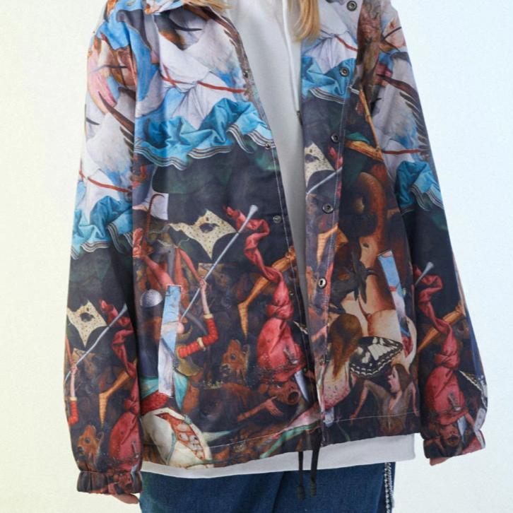 "REBEL" Veste coupe vent Streetwear - URB1™ - URB1™ Vêtements Streetwear mode boutique streetwear shop