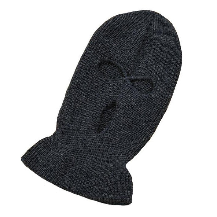 Full Face Cover Mask Three 3 Hole Balaclava Knit Hat Army Tactical CS Winter Ski Cycling Mask Beanie Hat Scarf Warm Face Masks URB1™ Vêtements Streetwear URB1™ Vêtements Streetwear full