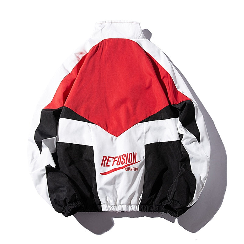 "CHAMPION" Veste coupe vent Rouge - URB1™ - URB1™ Vêtements Streetwear mode boutique streetwear shop