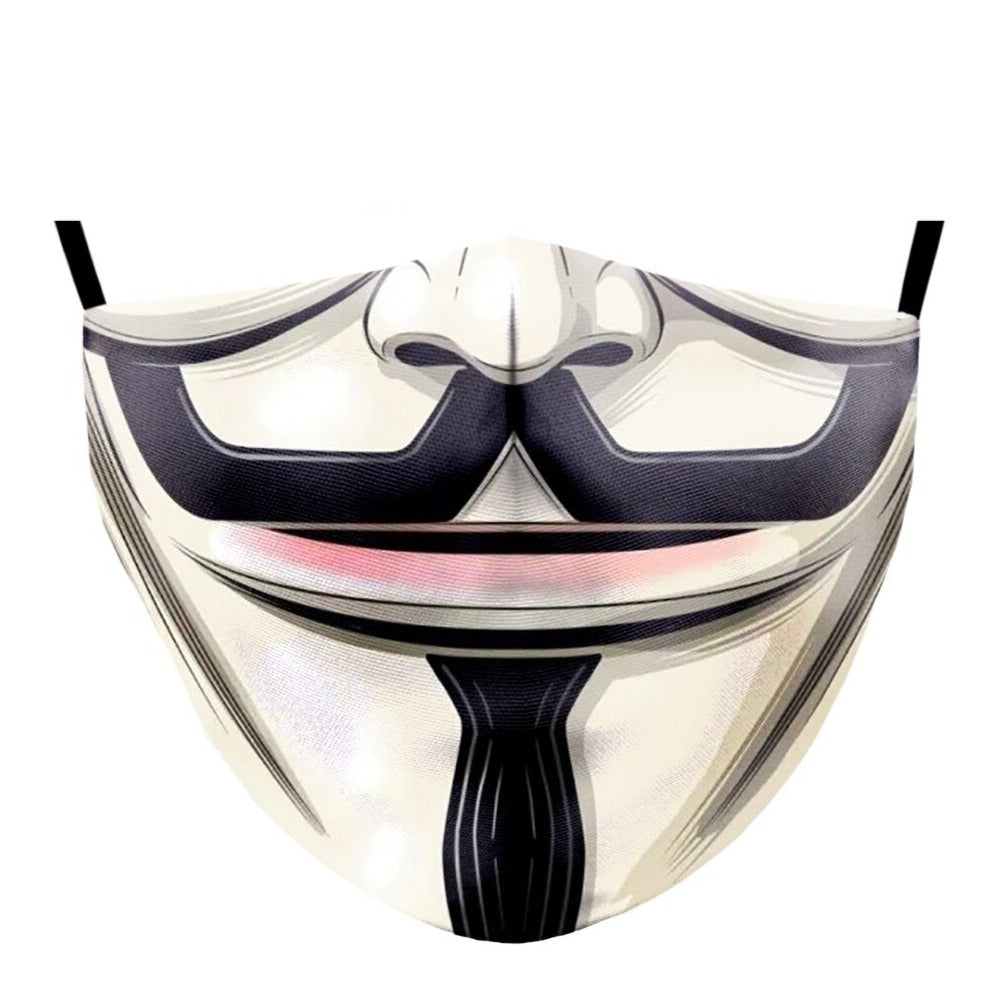 Fashion Marvel Printing Mouth Mask Reusable Washable PM2.5 Filter Adult Mouth Mask Dust Face Masks Anti Bacteria Proof Flu Mask URB1™ Vêtements Streetwear URB1™ Vêtements Streetwear fas