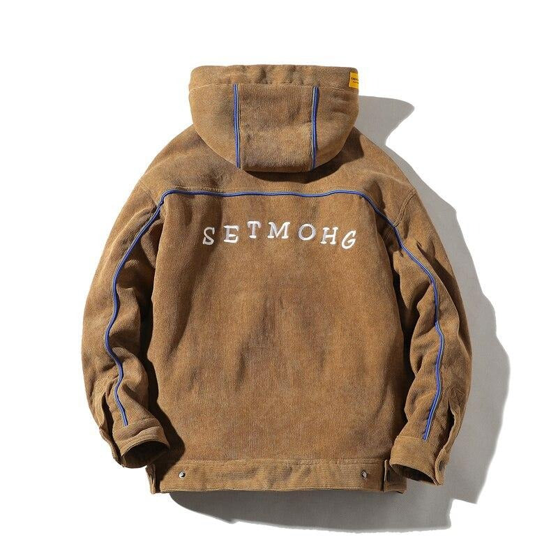 Una Reta Winter Jacket Men New Casual Loose Lambswool Parka Coat With Hooded Hip Hop Men Clothes Harajuku Warm Jackets For Men URB1™ Vêtements Streetwear URB1™ Vêtements Streetwear una-